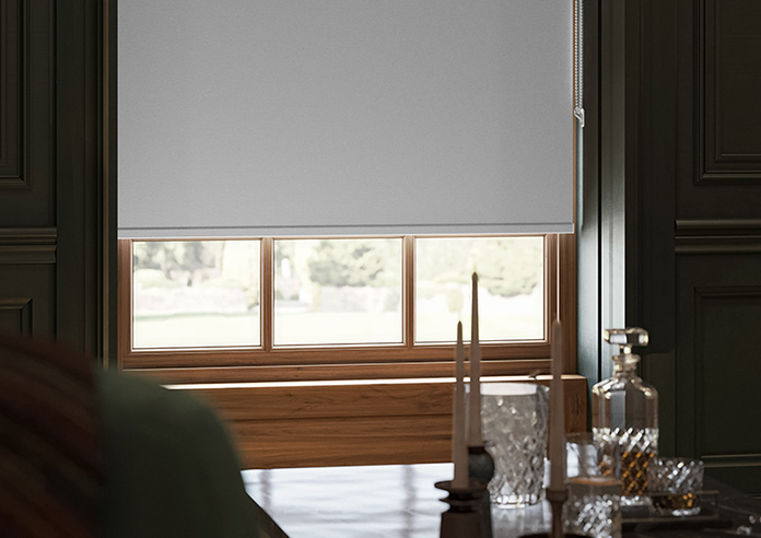 Toulouse (Blackout), Textured Dark Grey - Twist&Fit Roller Blind - Image 5